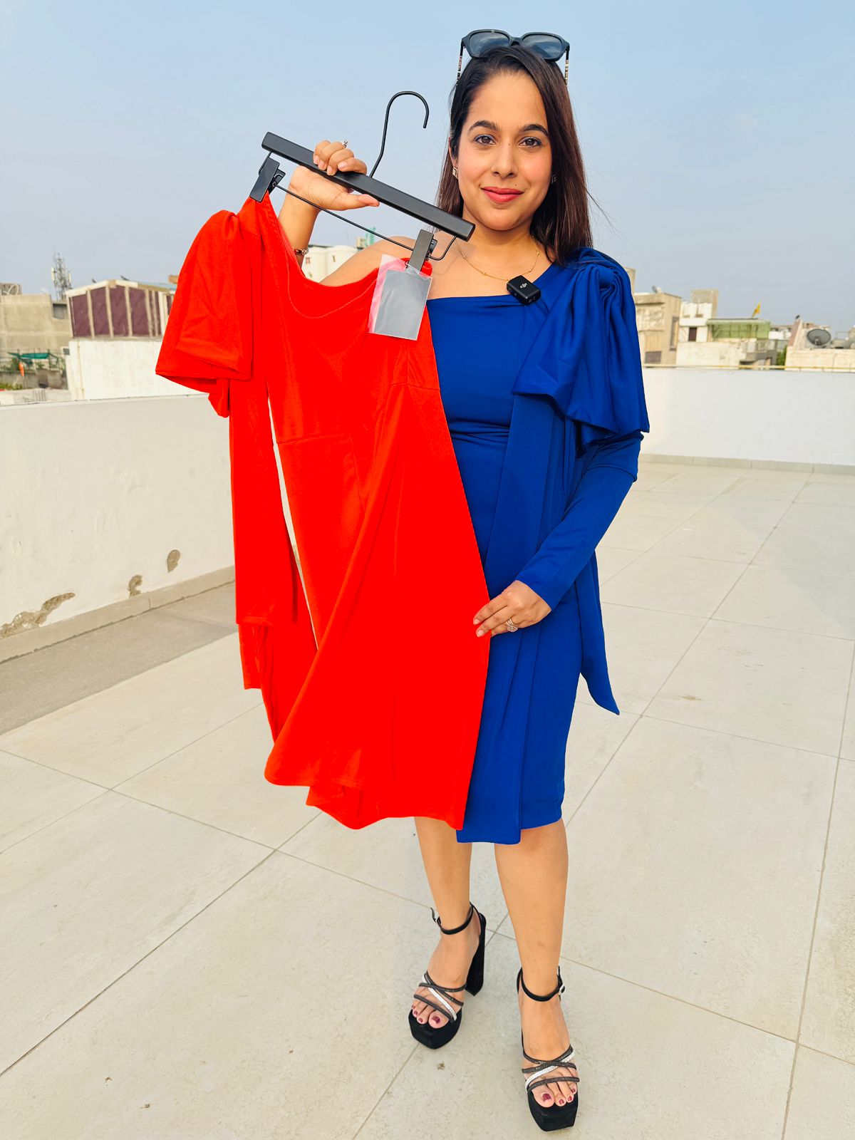 One-Shoulder Power Dress