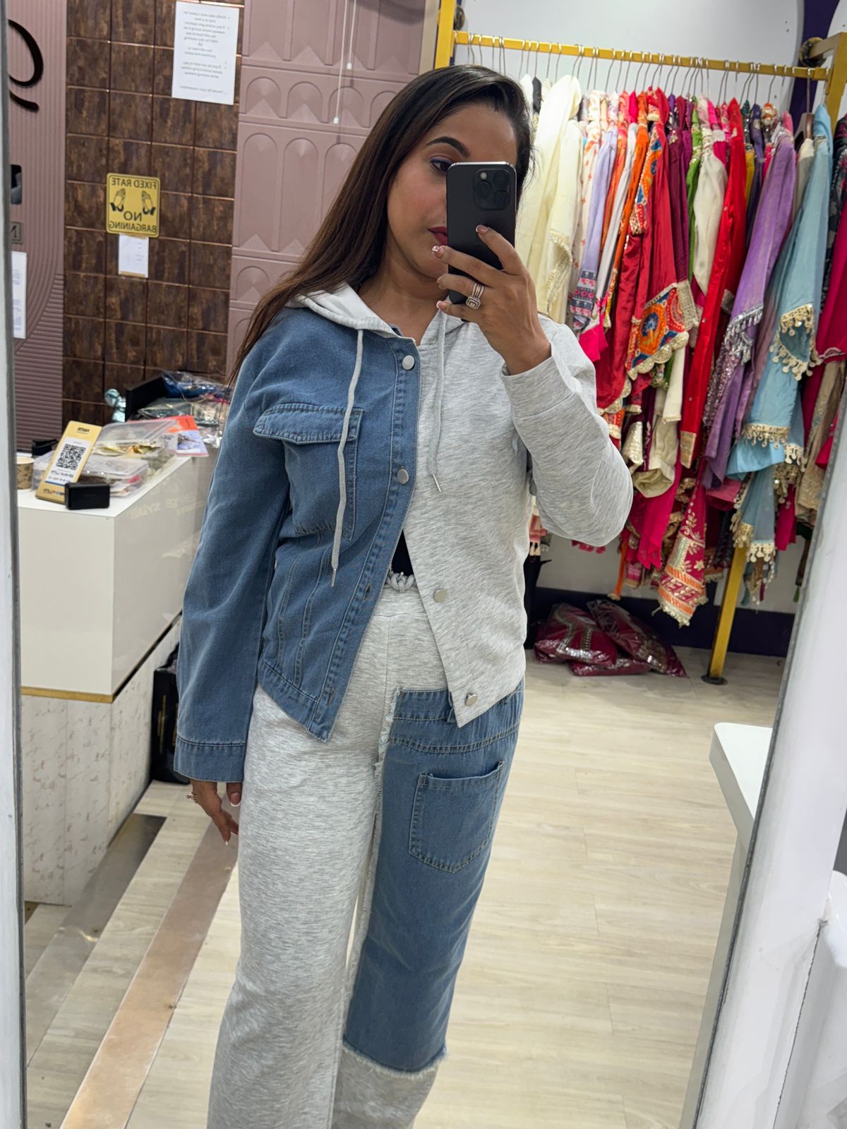 Dual Pattern Pre-Winter/Winter Co-ord Set