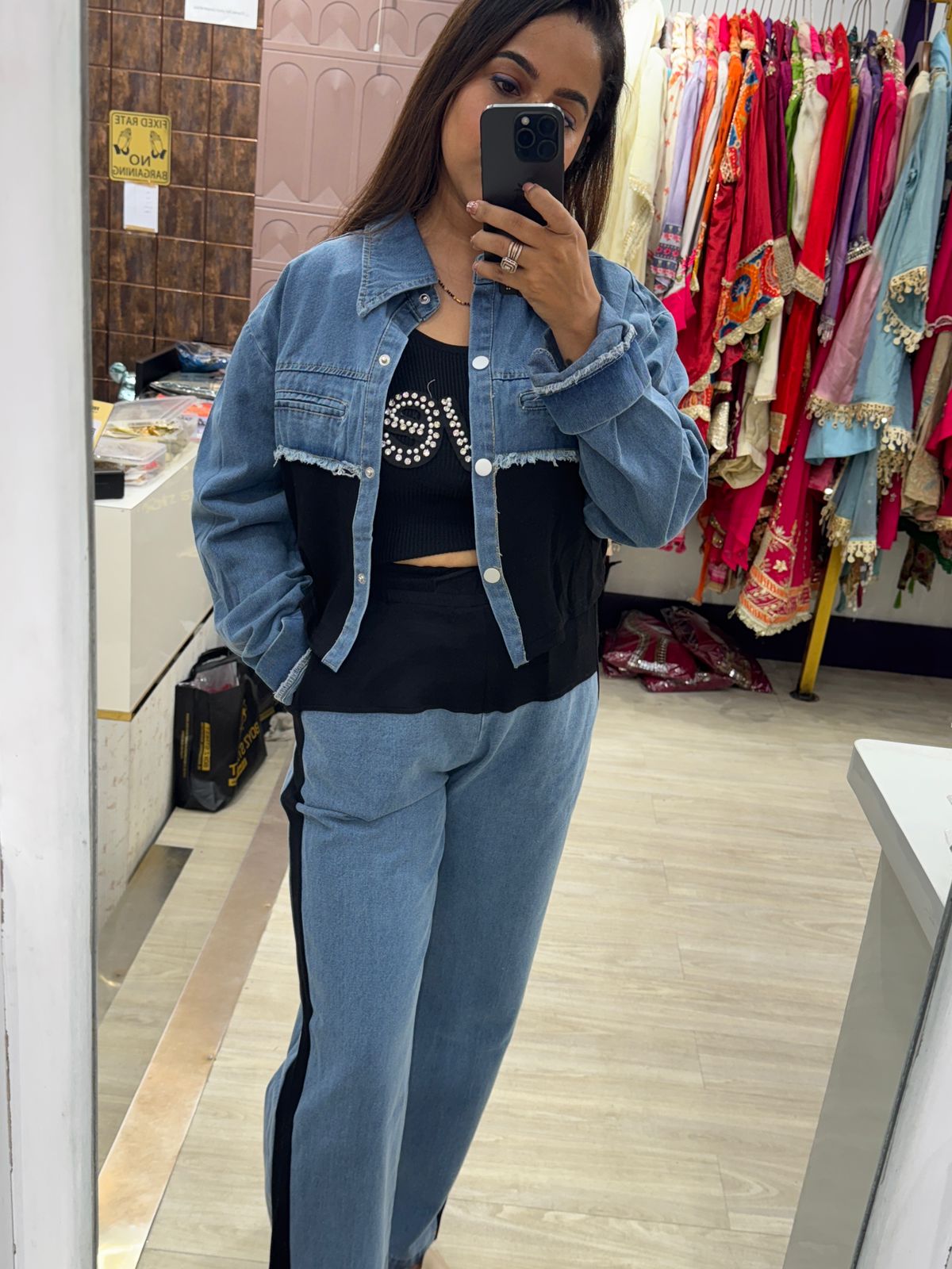 Dual Coloured Two Piece Co-ord Set