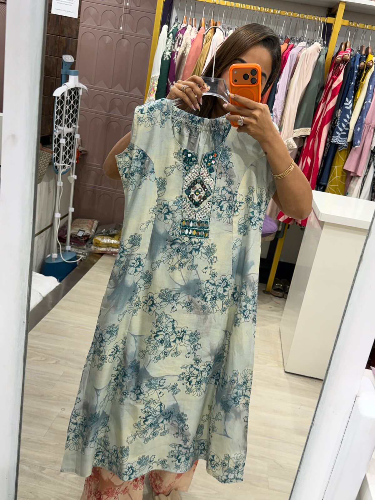 "Simran" - Embellished Floral Summer Coord Set (Available in 2 Colours)