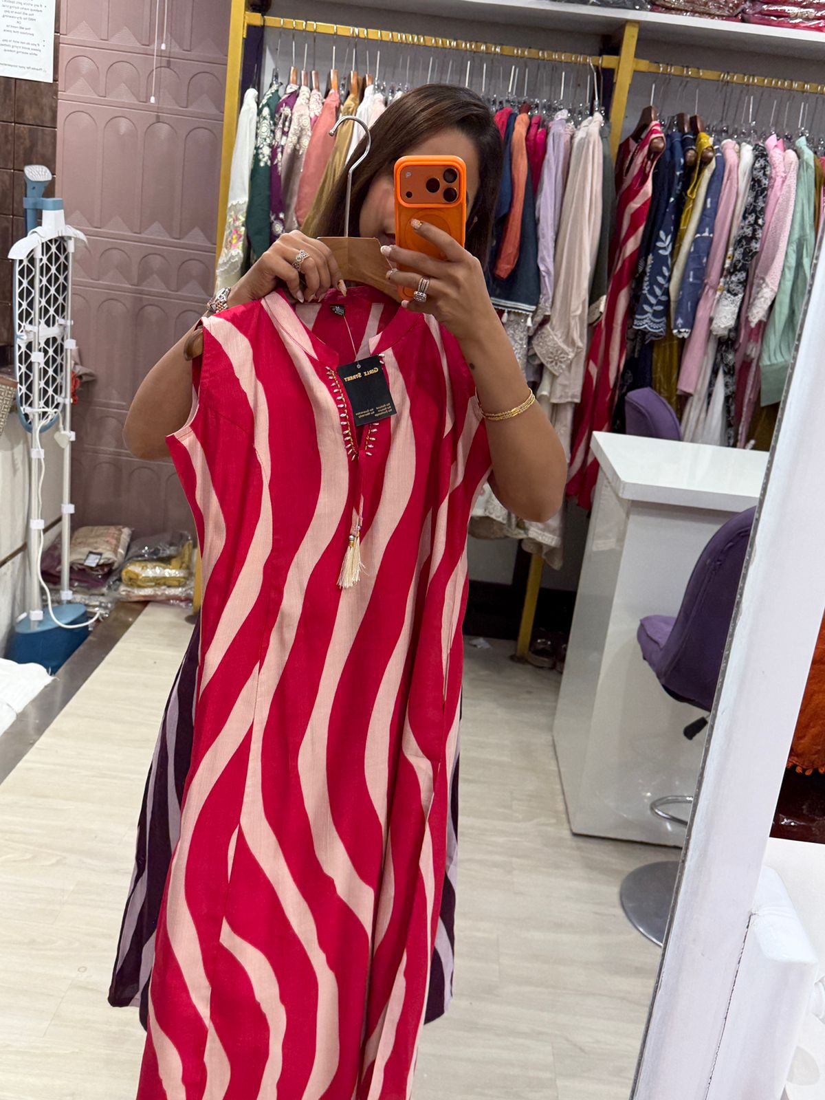 "Avira" - Wave Striped Co-ord Set (Available in 2 Colours)
