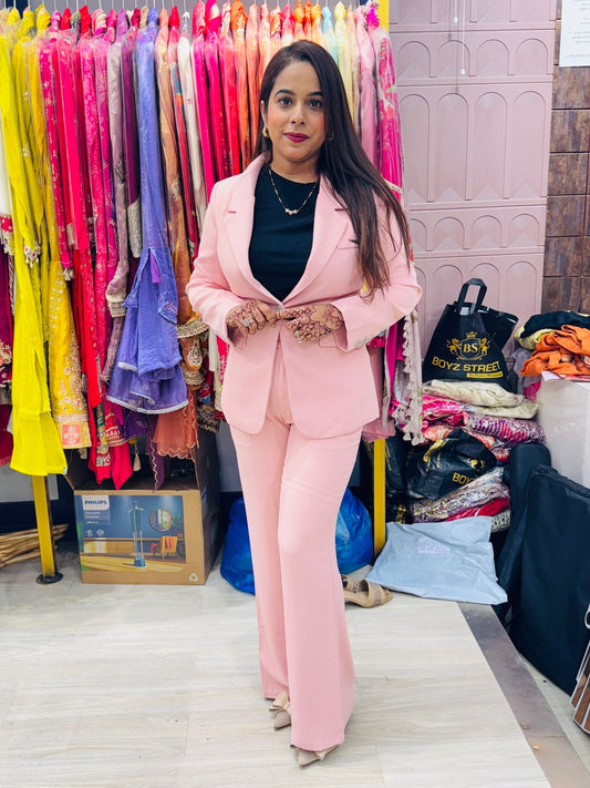 "Power"- 2 Piece Office Wear Blazer Set (Available in 2 Variants)