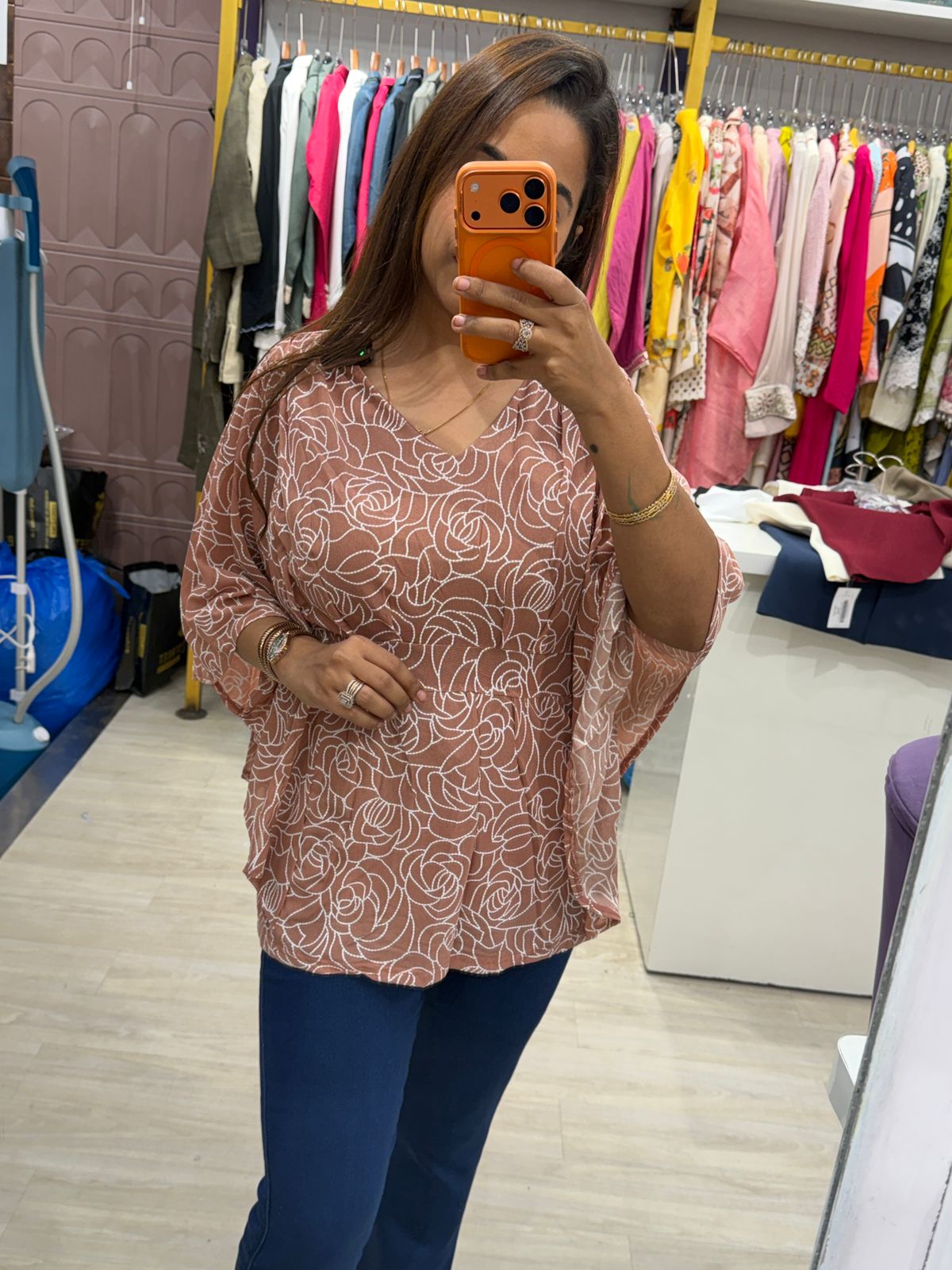 "Flowerlite" - Floral Print Casual Top (Available in 2 Colours)
