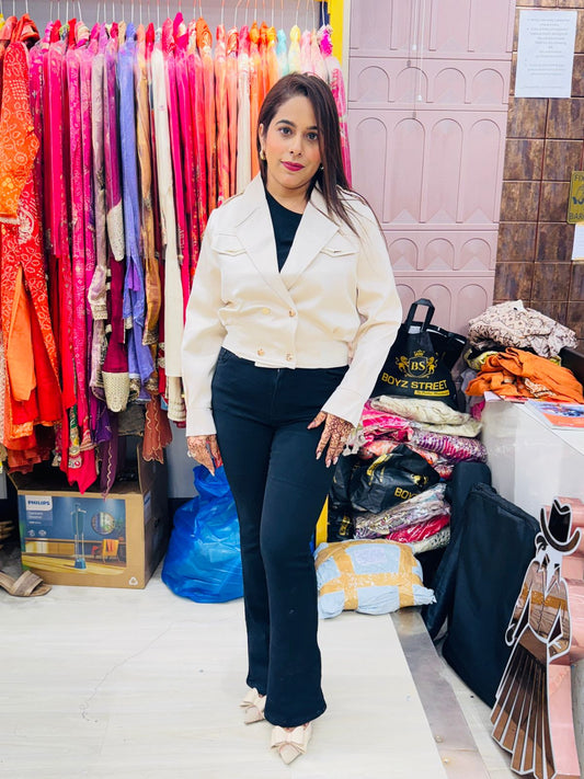 "Majesty"- Premium Crop Overcoat (Available in 3 Variants)