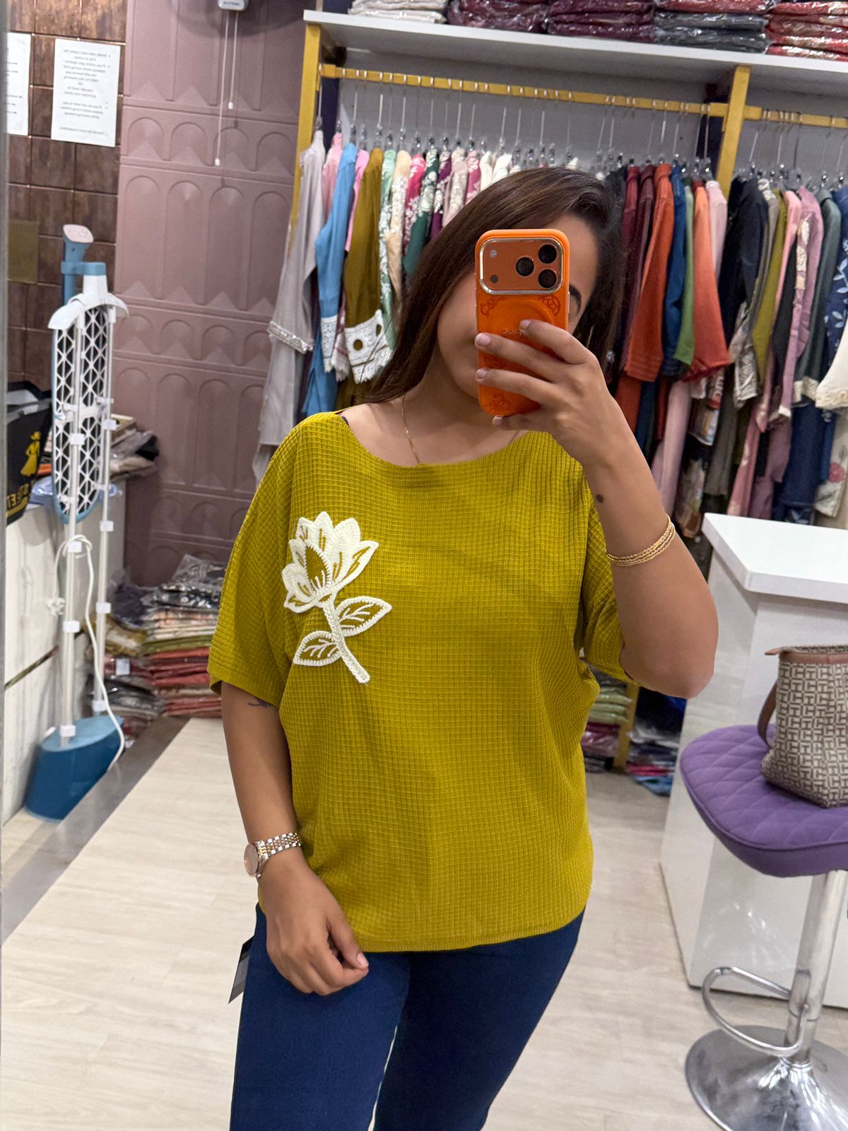 "Attira" - Floral Knit Top (Available in 4 Variants)