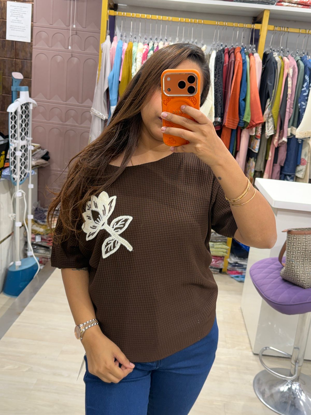 "Attira" - Floral Knit Top (Available in 4 Variants)