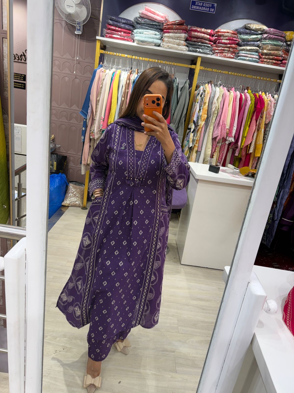 "Abha" - Three Piece Kurta Set With Dupatta (Available in 4 Colours)
