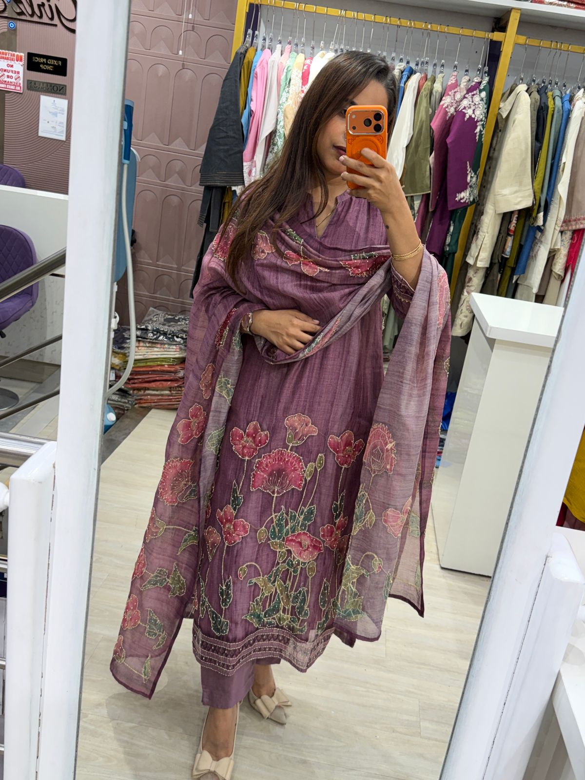 "Arohi" - Floral Kurta Set with Dupatta (Available in 3 Variants)