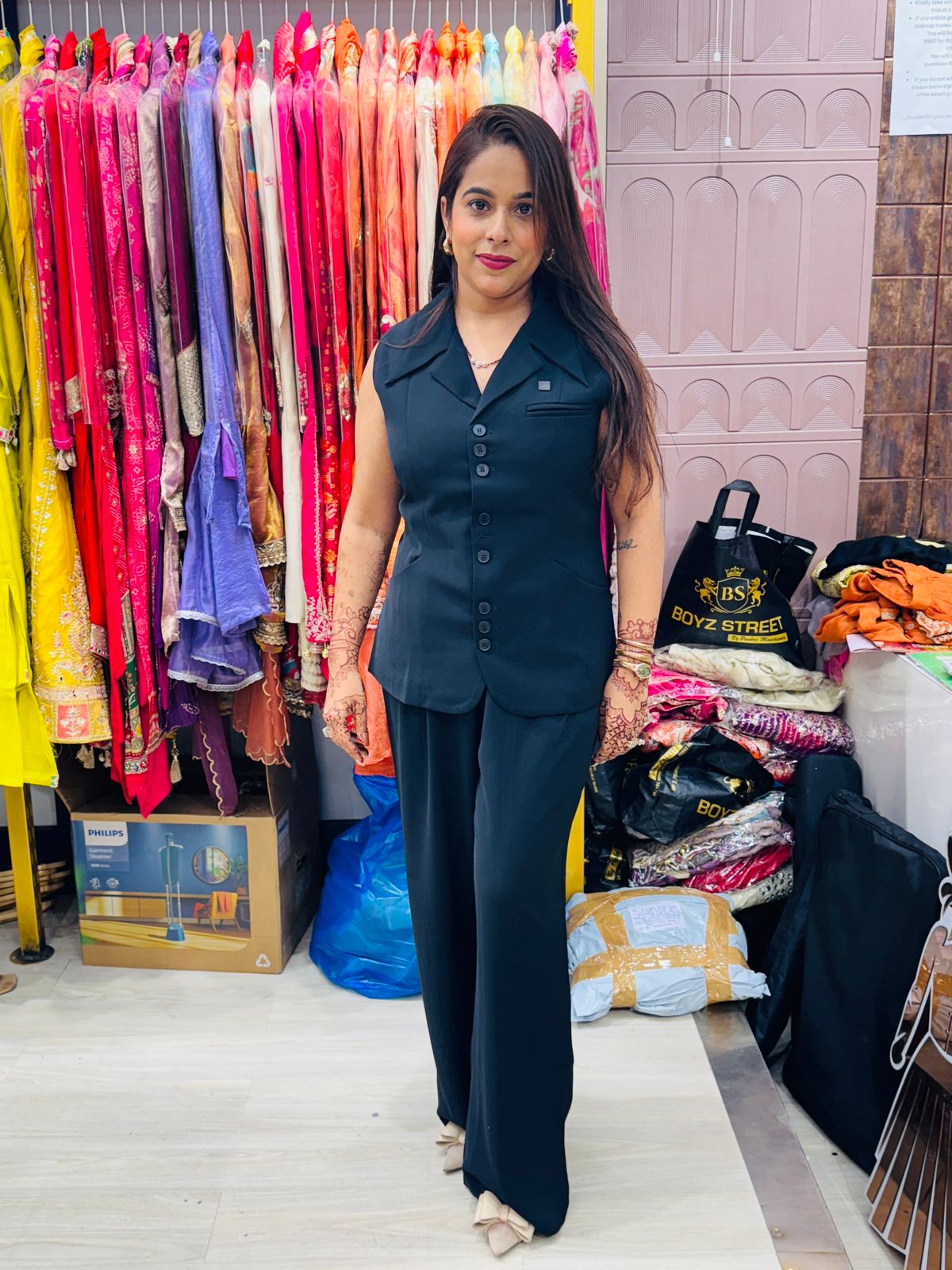 "Prestige"- 2 Piece Power Suit Set (Available in 3 Variants)